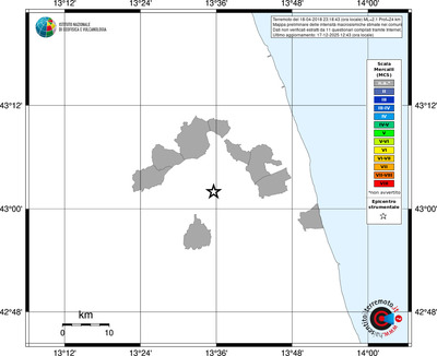 Mappa MCS - territori comuni