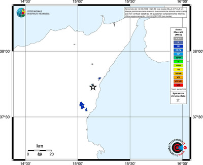 Mappa MCS - territori località