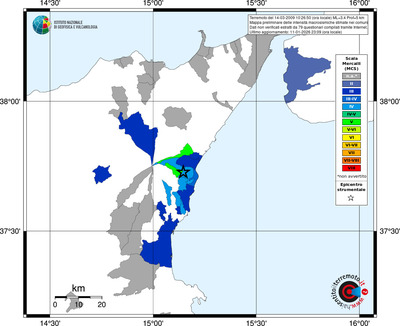 Mappa MCS - territori comuni