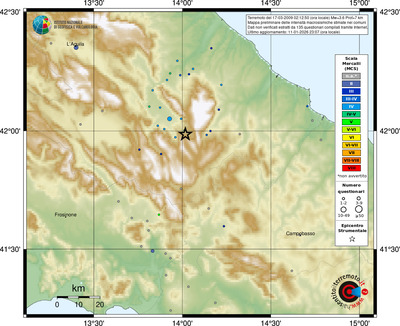 Mappa MCS - comuni