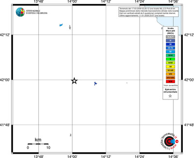 Mappa MCS - territori località