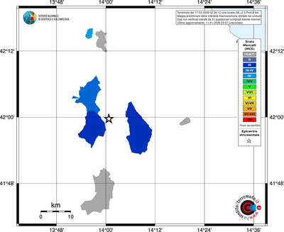 Mappa MCS - territori comuni