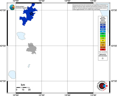 Mappa MCS - territori comuni