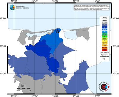 Mappa MCS - territori comuni