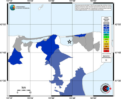 Mappa MCS - territori comuni
