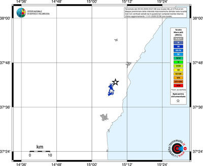 Mappa MCS - territori località