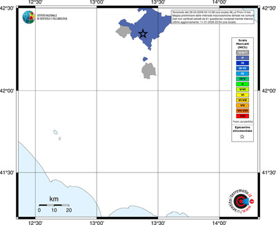 Mappa MCS - territori comuni