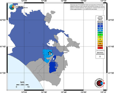 Mappa MCS - territori comuni