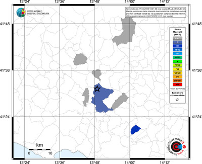 Mappa MCS - territori comunali