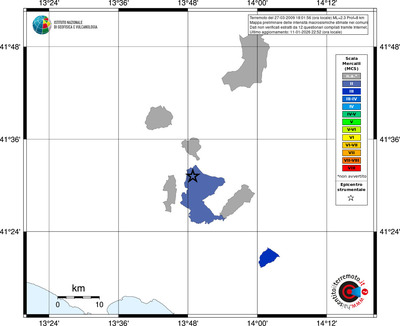 Mappa MCS - territori comuni