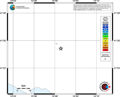 Mappa MCS - territori località