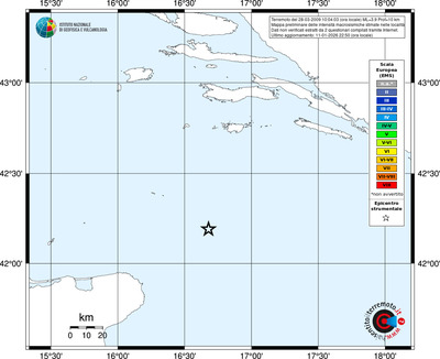 Mappa EMS - territori località