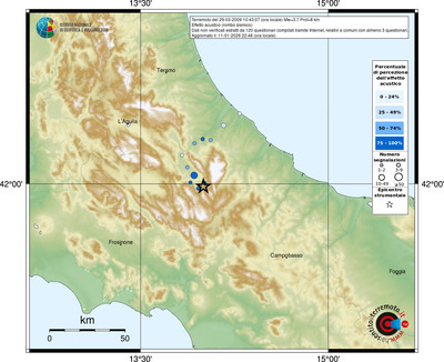 Mappa comuni con almeno 3 questionari