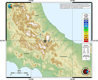 Mappa EMS - località