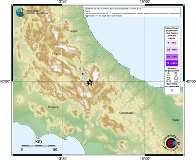 Mappa comuni con almeno 3 questionari