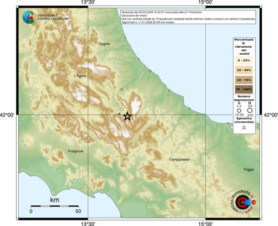 Mappa comuni con almeno 3 questionari