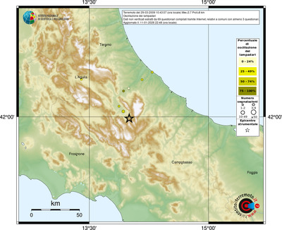 Mappa comuni con almeno 3 questionari