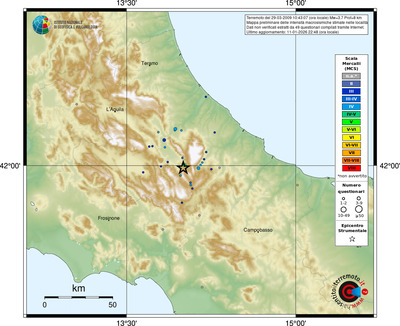 Mappa MCS - località