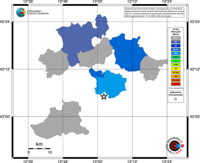 Mappa MCS - territori comuni