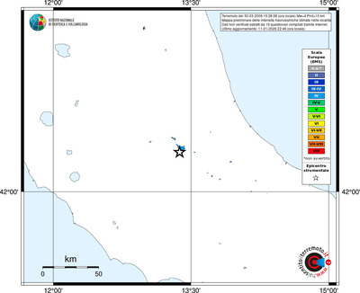 Mappa EMS - territori località