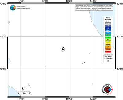 Mappa MCS - territori località