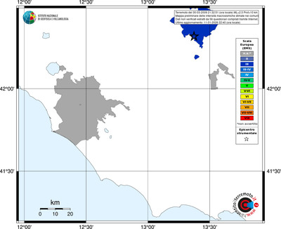 Mappa EMS - territori comuni