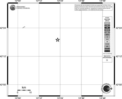 Mappa MCS - territori località