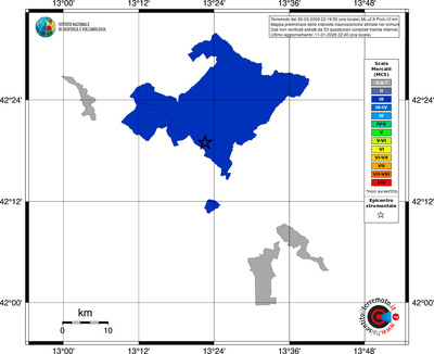 Mappa MCS - territori comuni