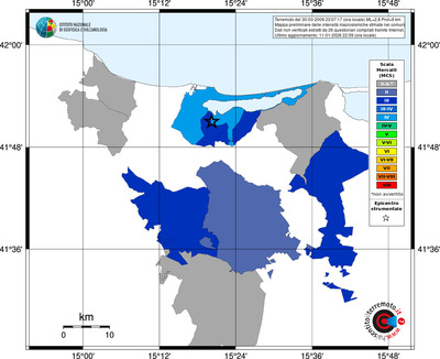 Mappa MCS - territori comuni