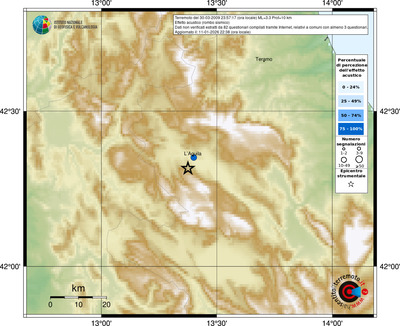 Mappa comuni con almeno 3 questionari
