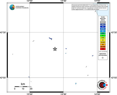 Mappa MCS - territori località