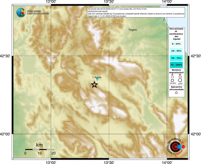 Mappa comuni con almeno 3 questionari