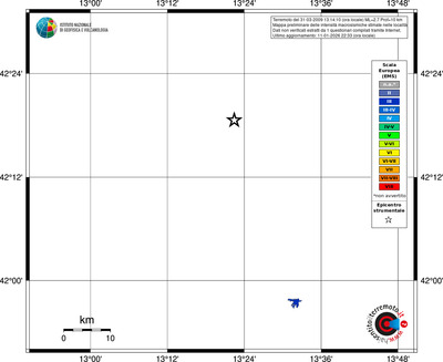 Mappa EMS - territori località