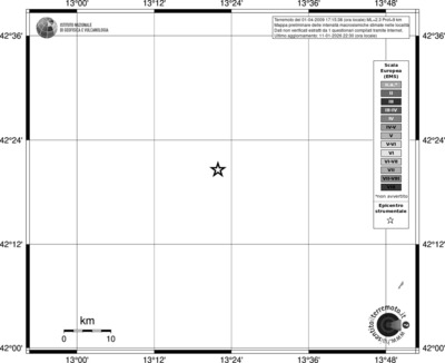 Mappa EMS - territori località