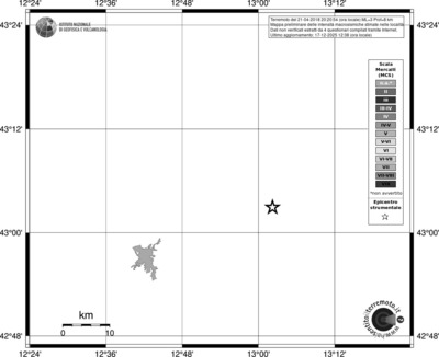 Mappa MCS - territori località
