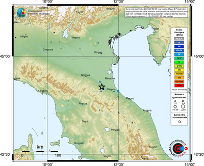 Mappa EMS - località