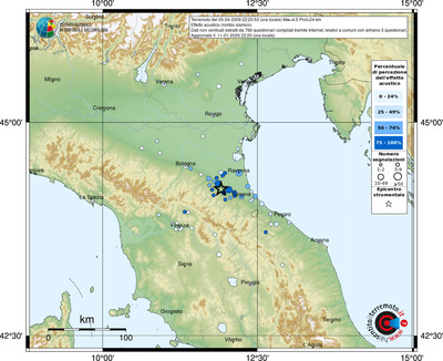 Mappa comuni con almeno 3 questionari