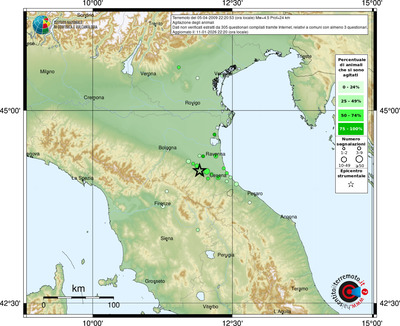 Mappa comuni con almeno 3 questionari