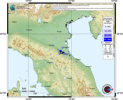 Mappa comuni con almeno 3 questionari