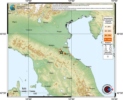 Mappa comuni con almeno 3 questionari