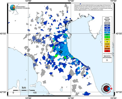 Mappa MCS - territori comuni