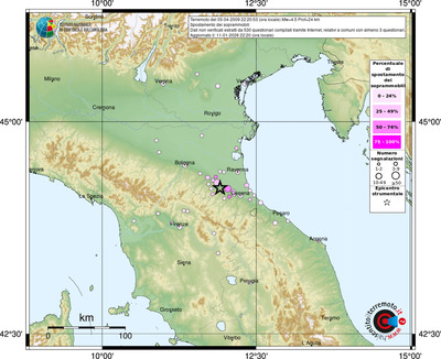 Mappa comuni con almeno 3 questionari