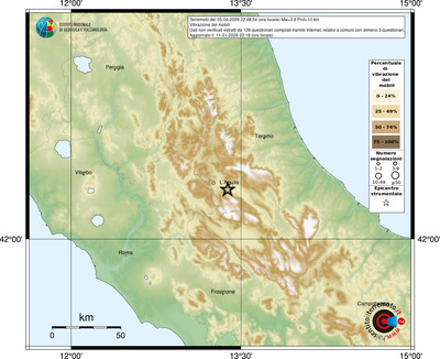 Mappa comuni con almeno 3 questionari