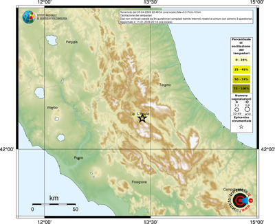 Mappa comuni con almeno 3 questionari