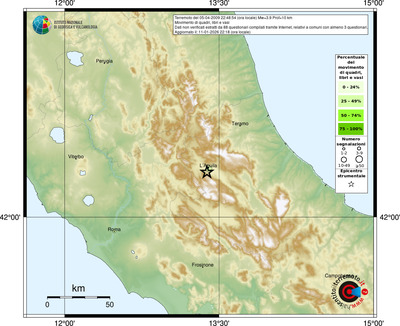 Mappa comuni con almeno 3 questionari