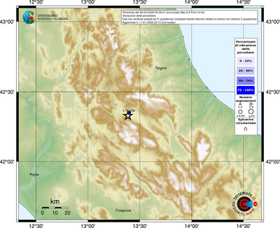Mappa comuni con almeno 3 questionari