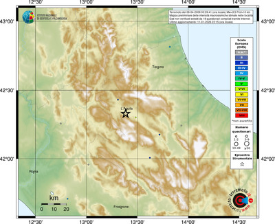 Mappa EMS - località