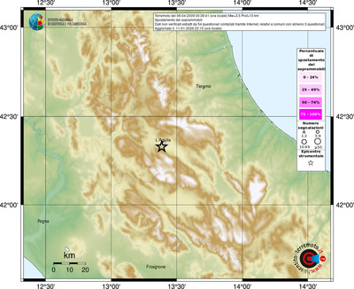 Mappa comuni con almeno 3 questionari