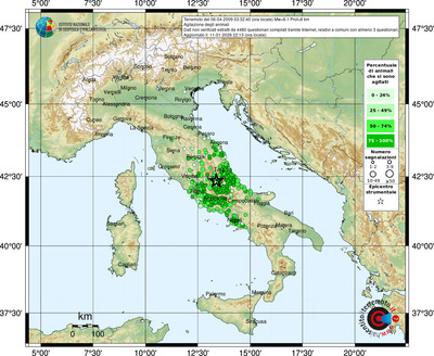 Mappa comuni con almeno 3 questionari
