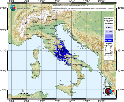 Mappa comuni con almeno 3 questionari